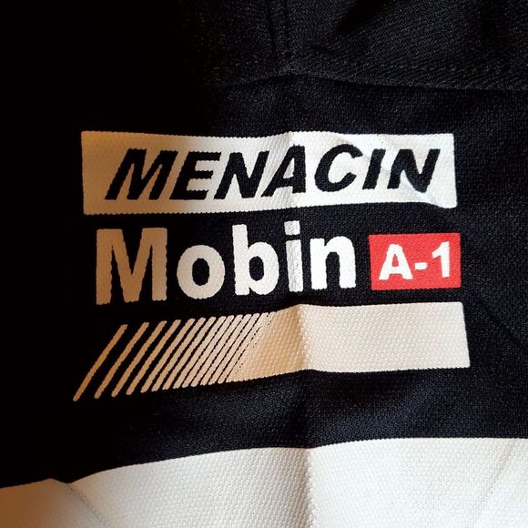 Bleecker & Mercer Jersey Audi Racing Stallion Streetwear Black/White/Red EUC - Picture 11 of 12